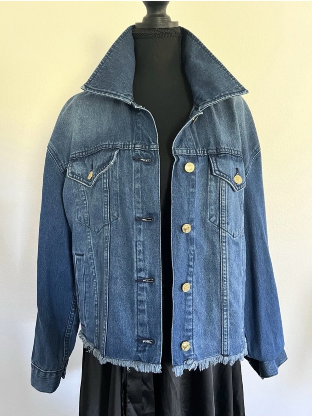 MICHAEL Michael Kors Mid-Blue Denim Jacket